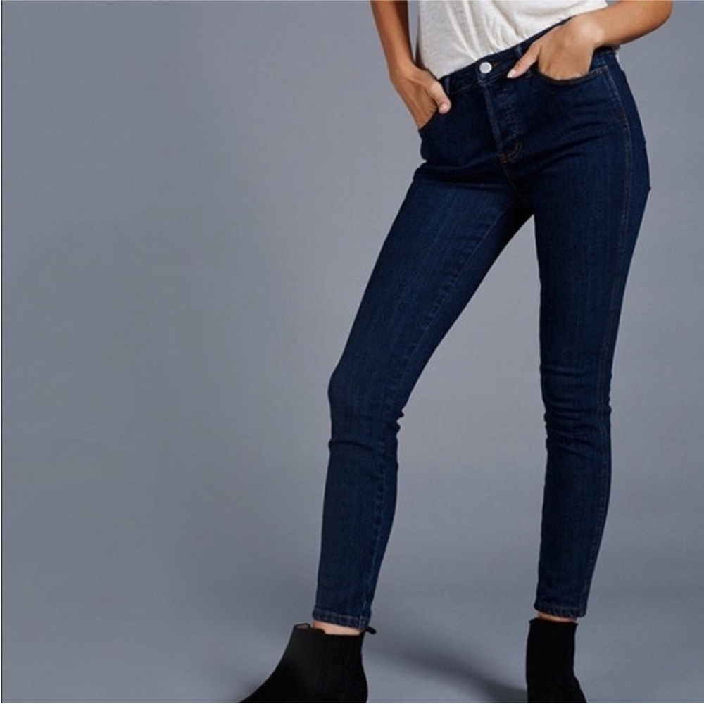 Dark Blue Skinny Women's Jeans